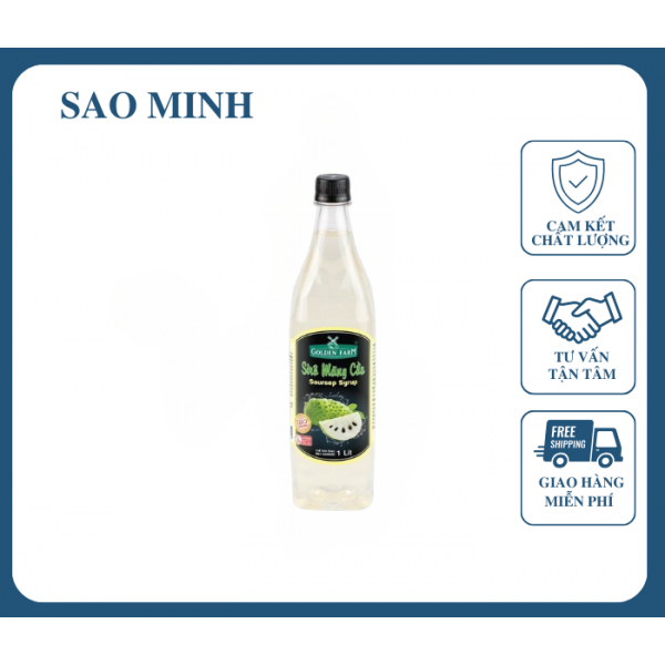 Sinh Tố Mãng Cầu - Farm 1L (Chai) (Chai)